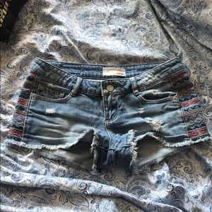 Jean shorts